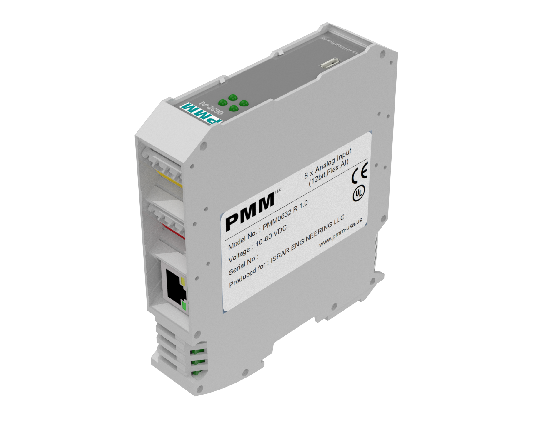 PMM0632-032 - 8DI 4DO 2AI 2AO