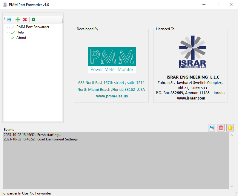 PMM2009 - Port Forwarder